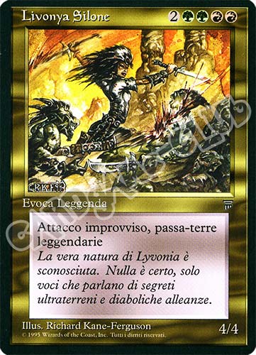 Livonya Silone rara (IT) -NEAR MINT-