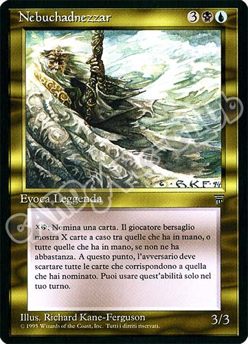 Nebuchadnezzar rara (IT) -NEAR MINT-