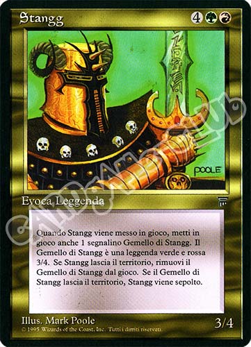 Stangg rara (IT) -NEAR MINT-