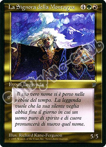 La Signora della Montagna non comune (IT) -NEAR MINT-