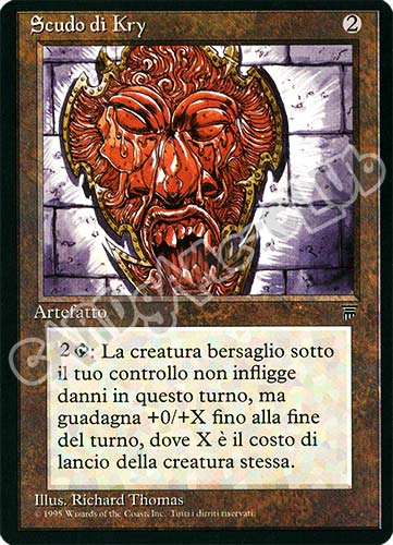 Scudo di Kry non comune (IT) -NEAR MINT-