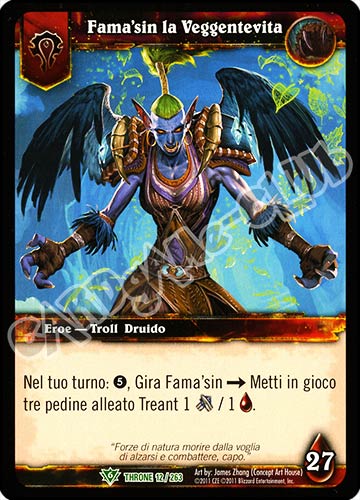 Fama'sin la Veggentevita non comune (IT) -NEAR MINT-