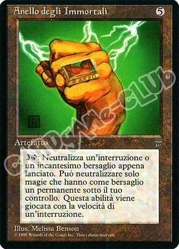 Anello degli Immortali rara (IT) -NEAR MINT-