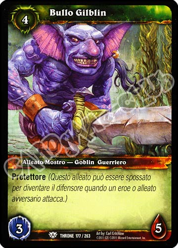 Bullo Gilblin comune (IT) -NEAR MINT-