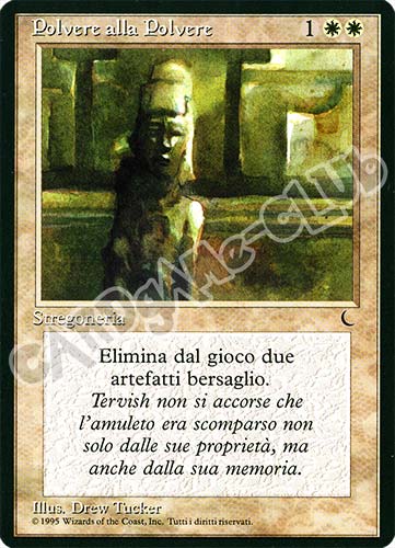 Polvere alla Polvere comune (IT) -NEAR MINT-