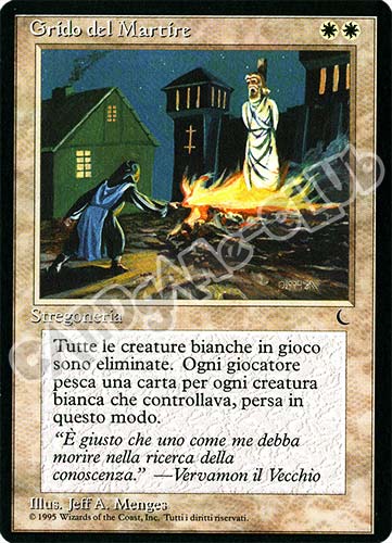 Grido del Martire rara (IT) -NEAR MINT-