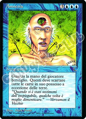 Amnesia non comune (IT) -NEAR MINT-