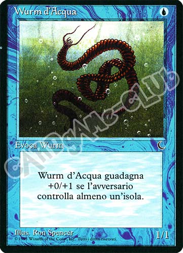 Wurm d'Acqua comune (IT) -NEAR MINT-