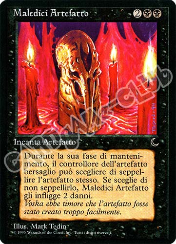 Maledici Artefatto non comune (IT) -NEAR MINT-