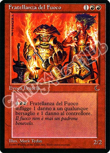 Fratellanza del Fuoco non comune (IT) -NEAR MINT-