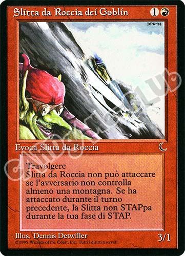 Slitta da Roccia dei Goblin comune (IT) -NEAR MINT-