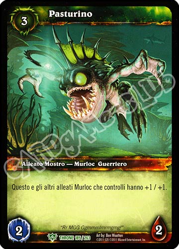 Pasturino non comune (IT) -NEAR MINT-