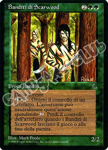 Banditi di Scarwood rara (IT) -NEAR MINT-