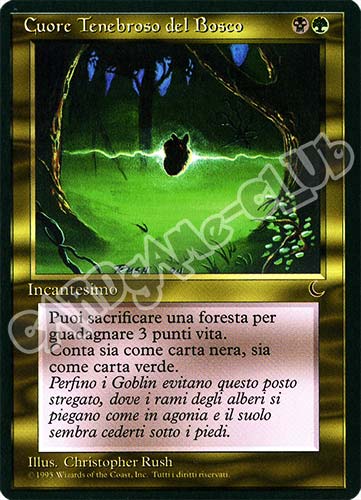 Cuore Tenebroso del Bosco comune (IT) -NEAR MINT-