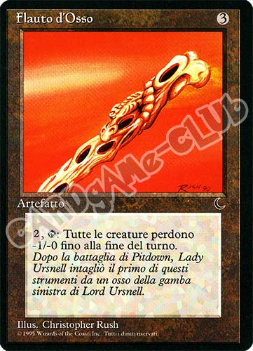 Flauto d'Osso non comune (IT) -NEAR MINT-