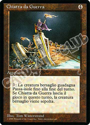 Chiatta da Guerra non comune (IT) -NEAR MINT-
