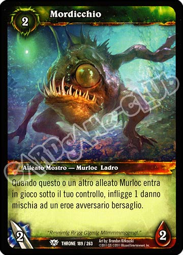 Mordicchio comune (IT) -NEAR MINT-