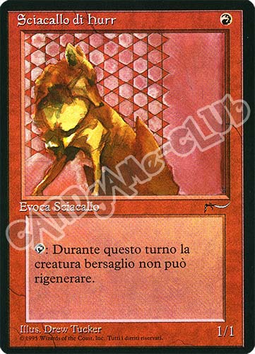 Sciacallo di Hurr non comune (IT) -NEAR MINT-