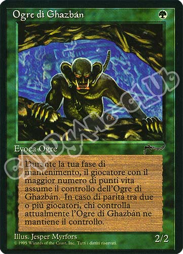 Ogre di Ghazban comune (IT) -NEAR MINT-