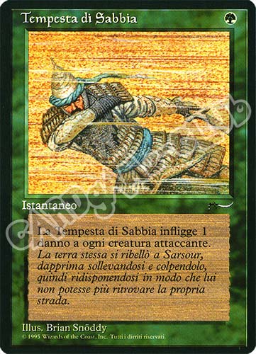 Tempesta di Sabbia comune (IT) -NEAR MINT-