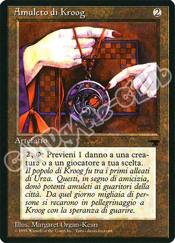 Amuleto di Kroog comune (IT) -NEAR MINT-