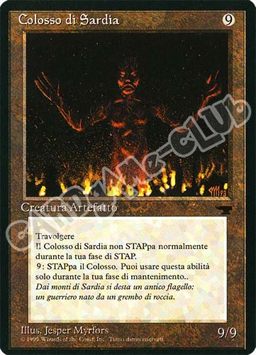 Colosso di Sardia non comune (IT) -NEAR MINT-