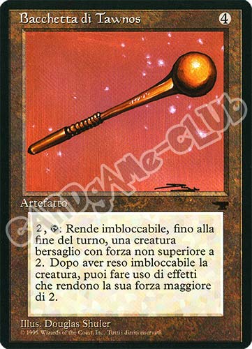 Bacchetta di Tawnos non comune (IT) -NEAR MINT-