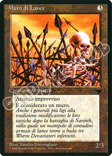 Muro di Lance comune (IT) -NEAR MINT-