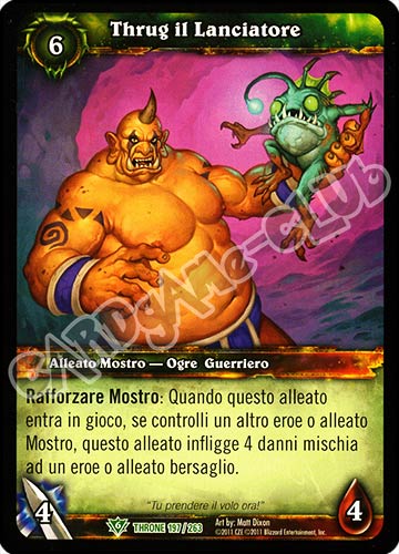 Thrug il Lanciatore non comune (IT) -NEAR MINT-