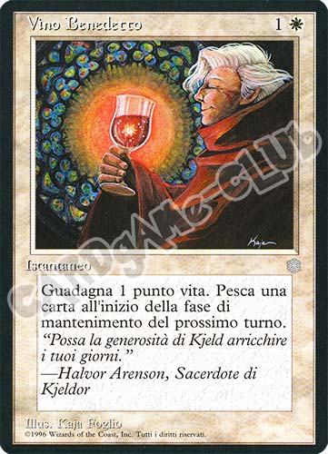 Vino Benedetto comune (IT) -NEAR MINT-