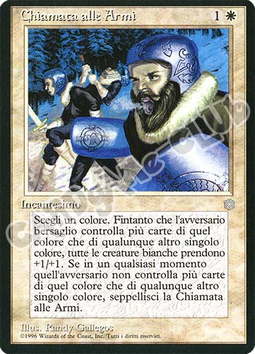 Chiamata alle Armi rara (IT) -NEAR MINT-