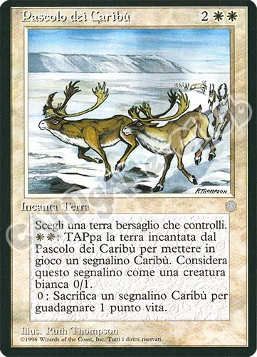 Pascolo dei Caribu' rara (IT) -NEAR MINT-