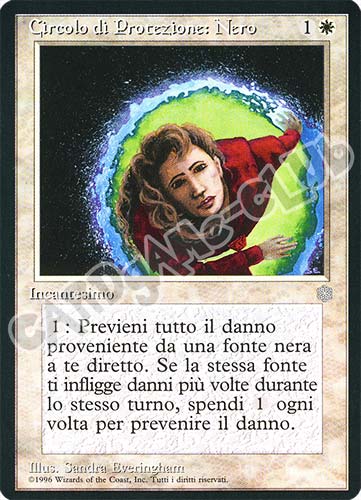 Circolo di Protezione: Nero comune (IT) -NEAR MINT-