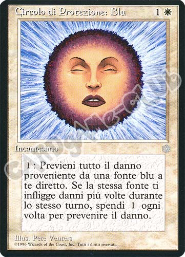 Circolo di Protezione: Blu comune (IT) -NEAR MINT-