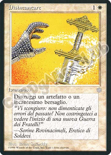 Disincantare comune (IT) -NEAR MINT-