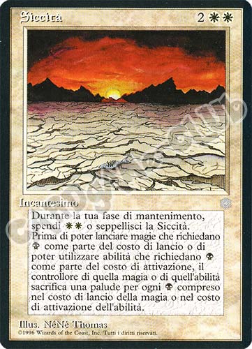Siccita' non comune (IT) -NEAR MINT-