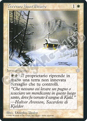 Terreno Santificato non comune (IT) -NEAR MINT-