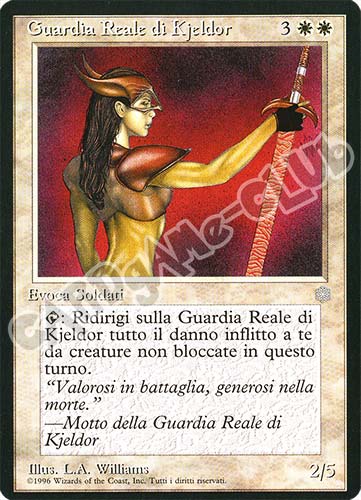 Guardia Reale di Kjeldor rara (IT) -NEAR MINT-