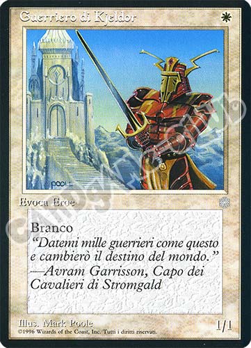 Guerriero di Kjeldor comune (IT) -NEAR MINT-