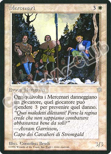 Mercenari rara (IT) -NEAR MINT-
