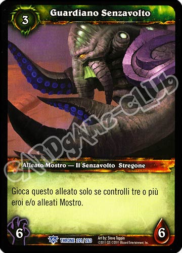 Guardiano Senzavolto rara (IT) -NEAR MINT-