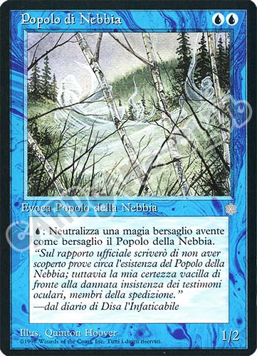 Popolo di Nebbia comune (IT) -NEAR MINT-