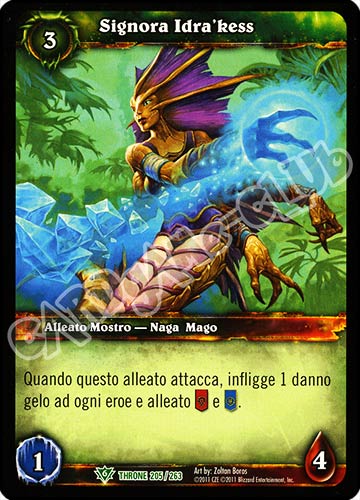 Signora Idra'kess non comune (IT) -NEAR MINT-