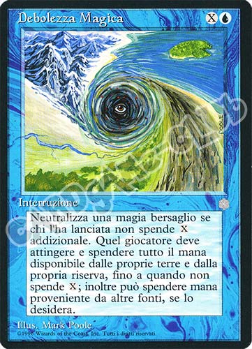 Debolezza Magica comune (IT) -NEAR MINT-