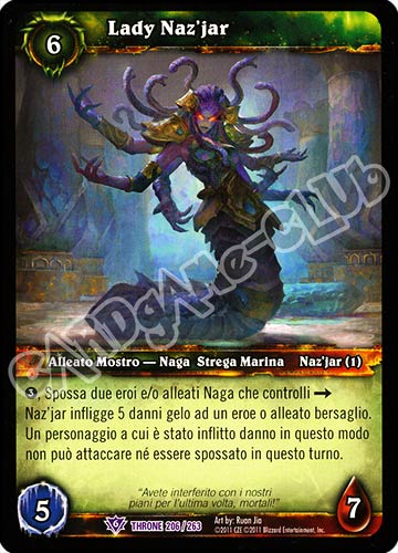 Lady Naz'jar epica (IT) -NEAR MINT-