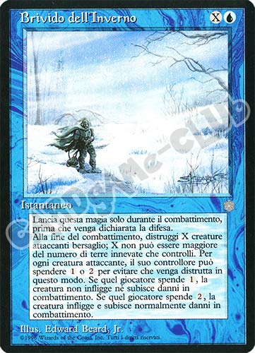 Brivido dell'Inverno rara (IT) -NEAR MINT-