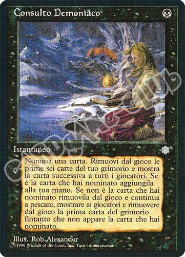 Consulto Demoniaco non comune (IT) -NEAR MINT-