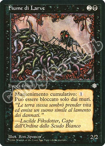 Fiume di Larve rara (IT) -NEAR MINT-