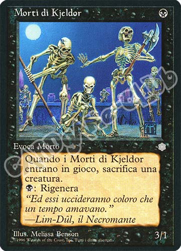 Morti di Kjeldor comune (IT) -NEAR MINT-