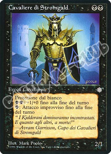 Cavaliere di Stromgald non comune (IT) -NEAR MINT-